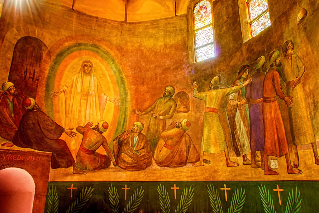 HDR kerkfotografie cenakelkerk kerk church eglise jesus maria heilig landstichting bedevaart pilgrimage pelerinage religie religion bedevaartsoord museum
